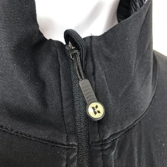 Kyodan 1/4 Zip Athletic Pullover Black Gray L - Picture 3 of 6